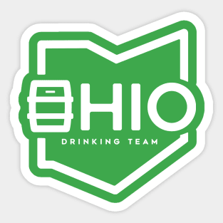 Ohio Drinking Team Sticker